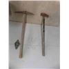 Image 3 : 3 New Hand Yard Tools : Shovel, Axe, Pick 