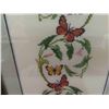 Image 4 : 2 Vintage Framed Cross Stitch : Chick a Dees 11 1/2'' x