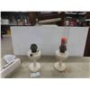 Image 1 : 2 Oil Aladdin Lamps , 1 New Chimney with Wick 