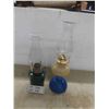 Image 1 : 2 Oil Lamps , Both with Chimneys
