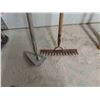 Image 2 : Yard Tools : Spade, Axe with Extra Handle, Rake 
