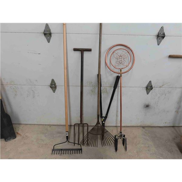 Yard Tools: Rakes, Pitch Fork, Clippers & More 