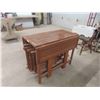 Image 3 : Drop Leaf Table (Nesting) with 4 Folding 