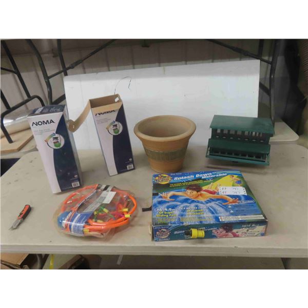 Bird Feeder, Plates, Planter & More 