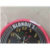 Image 2 : Blondies Rock and Roll Diner Clock 15'' Diameter 