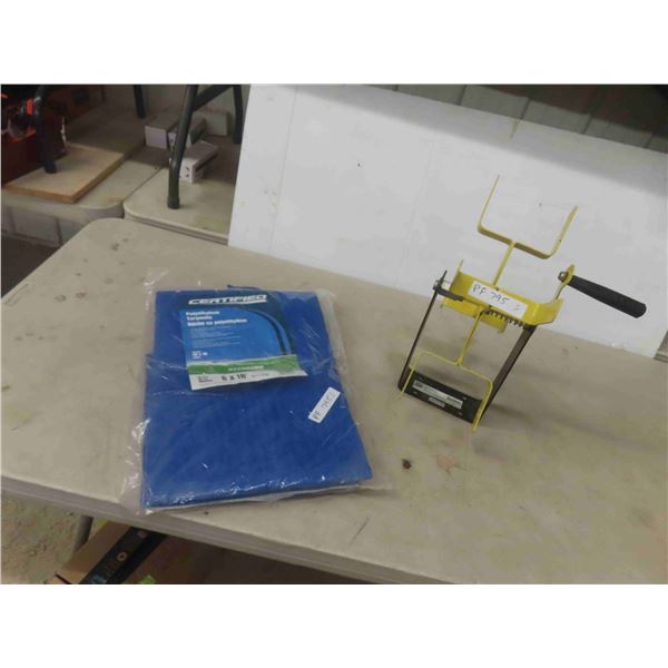 New Powerfist 3/8'' x 100ft Retracting Hose Reel,  
