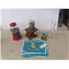 Image 1 : Gum Ball Machine with Marbles , Vase 