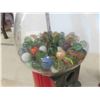 Image 3 : Gum Ball Machine with Marbles , Vase 