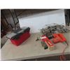 Image 1 : Tool Box , Black and Decker Wire Wheel, Concrete Nail Driver, 