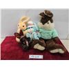 Image 1 : Stuffie Easter Bunnies - Clean & Sanitized 