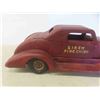 Image 3 : 1930 Antique Pressed Steel Marx Fire Chief Car 
