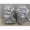 Image 3 : 8 Specialty Cake Pans : Bert + Ernie Cookie Monster, 