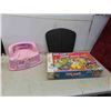 Image 1 : Pass The Trash Board Game, Booster Seat & 