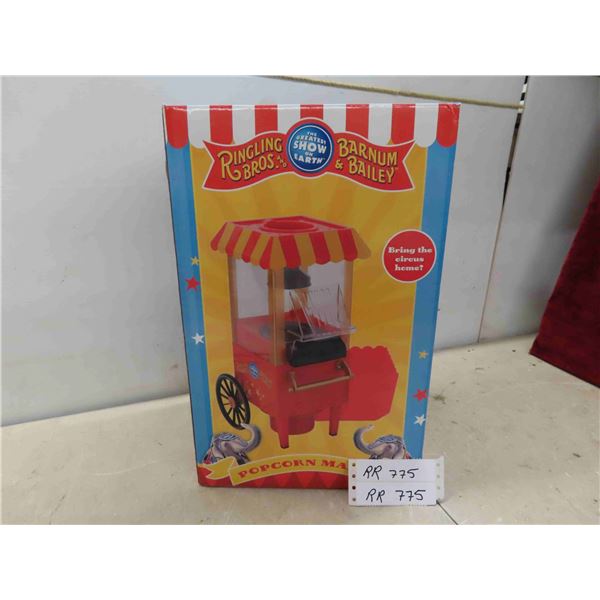 Ringling Bros Popcorn Maker 