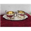 Image 2 : Vintage 1950s Viking Silver Copper Plated Sugar 
