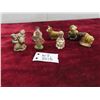 Image 1 : Vintage Wade Red Rose Rea 8 Figurines Including 
