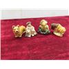 Image 2 : Vintage Wade Red Rose Rea 8 Figurines Including 