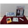 Image 1 : Vintage 1988 Sealed Elvis License Plate , 1976 