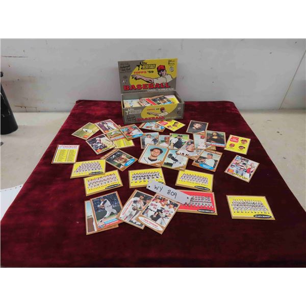 2008 + 2011 Topps Heritage Baseball Box of 