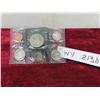 Image 1 : 1971 Uncirculated Mint Canada Coin Set Including 
