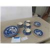 Image 1 : 19 Japan Blue Willow Place Setting - Details in Last Photo