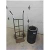 Image 1 : Older Wheel Dolly , Conveyer Belting 23''
