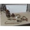 Image 1 : Barn Lantern, Anchor, Leg Trap, Knives, Long Horn