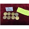 Image 1 : 8 Johnny Zees Restaurant Amusement Coins