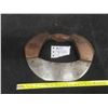 Image 1 : Antique Hide Scraper/Chopper Ulu. Wood Handle with Steel Blade
