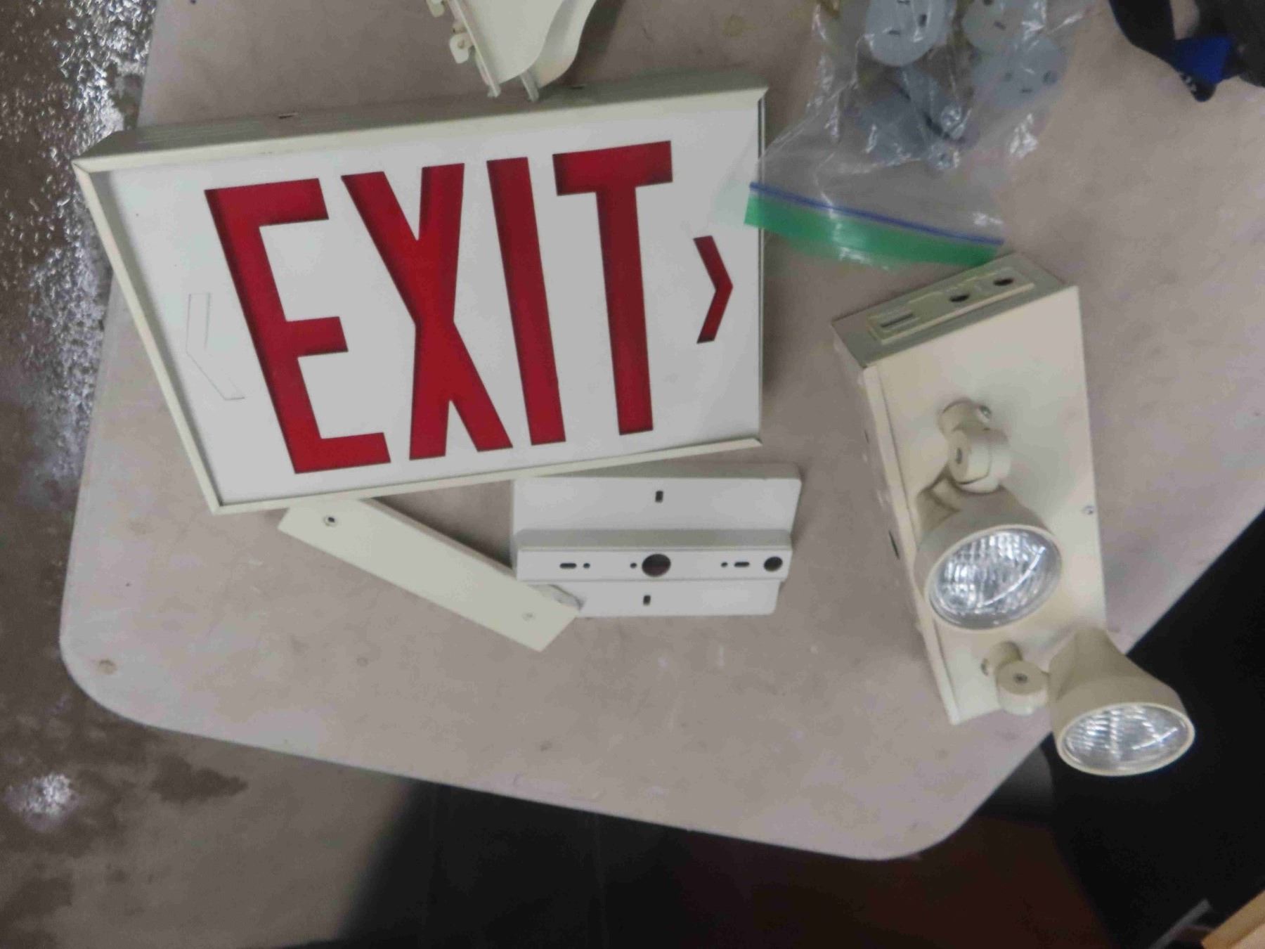 Exit Light Riser Exit Light, Shelf Brackets and Risers, Electrical Connectors - McSherry ...