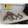 Image 1 : Carpentry Tools: Level, Carpentry Belt, Air Brad Nailer, 