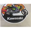 Image 2 : Modern Retro Looking Kawasaki Metal Embossed 