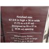 Image 3 : New Arched Fence Gate 36'' W x 67 3/4'' H