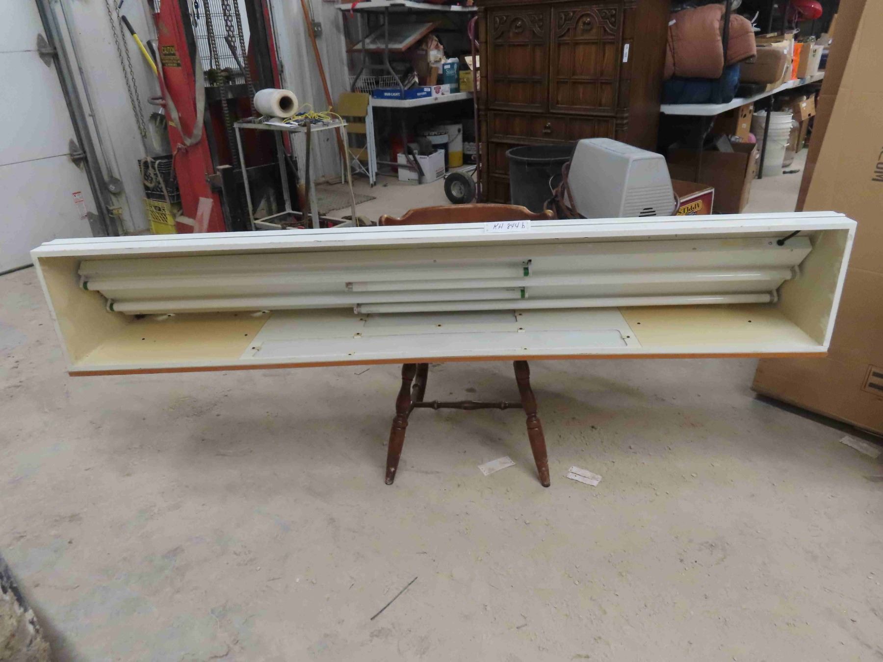 Work Bench Topper with Light 77'' x 14'' - McSherry Auction Service Ltd.