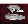 Image 13 : (3) Boker Knives: Federal Folding Titanium Handled HTC Design