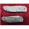 Image 11 : 2 Benchmade Guptillan Folding Knives Blade Length 3.5'' Overall 