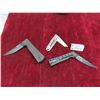Image 1 : (3) CRKT Folding Knives : Hissatsu EDC Blade 3.88'' Long Overall 