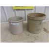Image 1 : 2 Stoneware Crocks (1) Medalta 2 Gallon, (1)