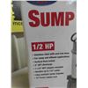 Image 3 : New Superior Submersible Sump Pump 1/2HP 