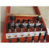 Image 3 : New Mastercraft Maximum Router Bits in Case 