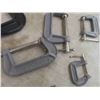 Image 4 : 8 C Clamps , Biggest is 6'' 