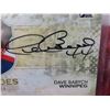 Image 3 : Dave Babych Winnipeg Jets Autographed Card