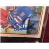 Image 3 : Anders Hedberg , New York Rangers Autographed Puck + 
