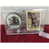 Image 1 : Randy Gulhen , Manitoba Moose Autographed Puck Display