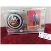 Image 1 : Gerry Desjardins, New York Islanders Autographed Puck +