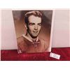 Image 1 : Henri Richard Montreal Canadiens Autographed 8'' x