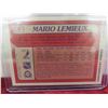 Image 2 : Mario Lemieux Pittsburgh Penguins Card 