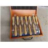 Image 1 : Mastercraft Wood Lathe Chisel Set with Case 