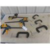 Image 1 : 3 Quick Clamp , 4 C Clamp 