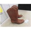 Image 2 : Pair of Cowboy Boots Size 12 - Only Worn a 